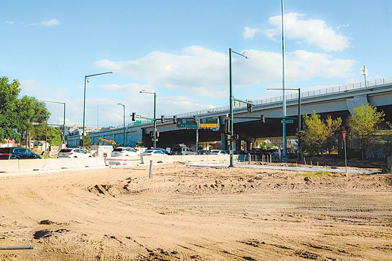 Image: The Broadway & Interstate 25 construction project still has months left of work to complete.