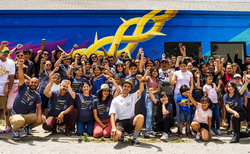 Image: New Mural in Five Points Depicts Immigrant Journey