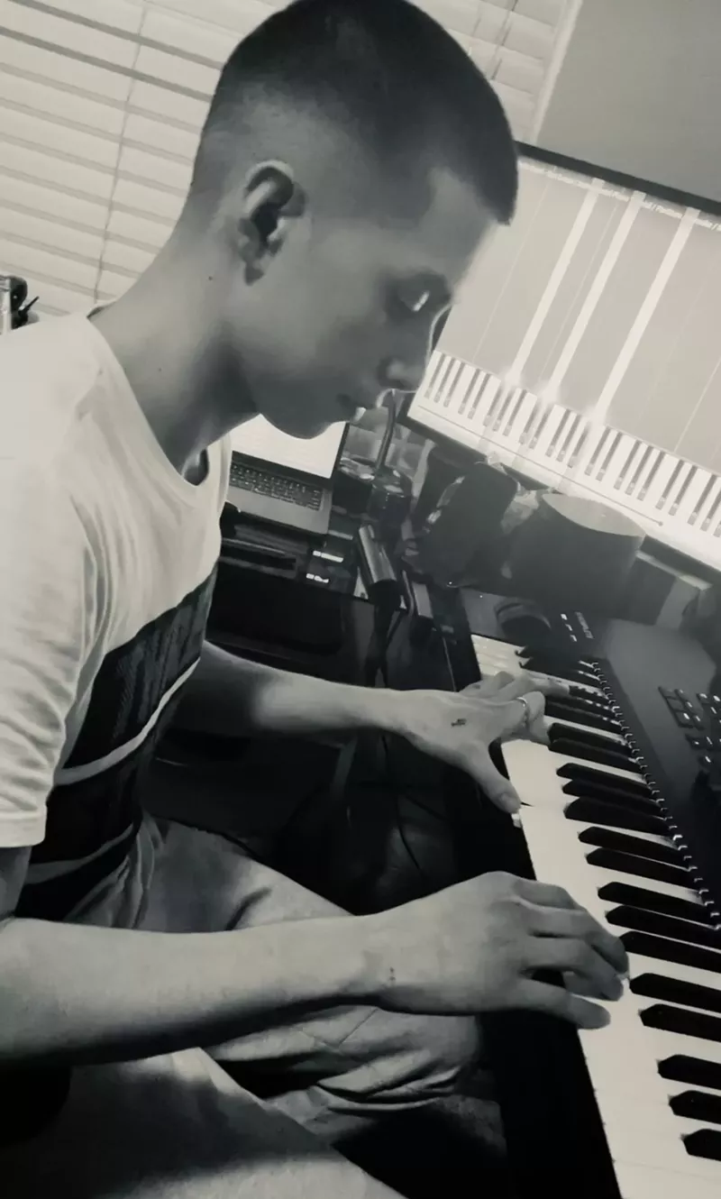 Image: Kevin Carbajal was an aspiring music producer from Gypsum before his passing on June 15, 2022. Since then, his older brother Irvin has focused on creating a music studio in their hometown to honor his little brother.