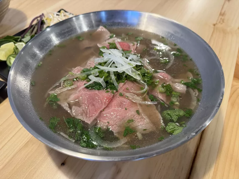 Image: pho with meat
