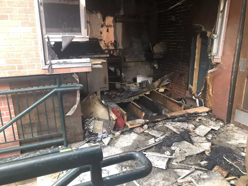 Image: The damage at Beta.