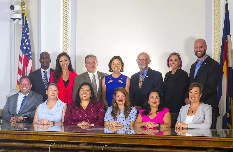 Image: Denver City Council will vote on a final map on March 29.