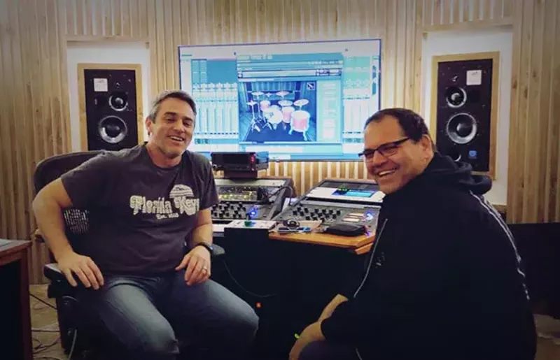 Image: Blasting Room co-owners Jason Livermore, left, and Bill Stevenson.