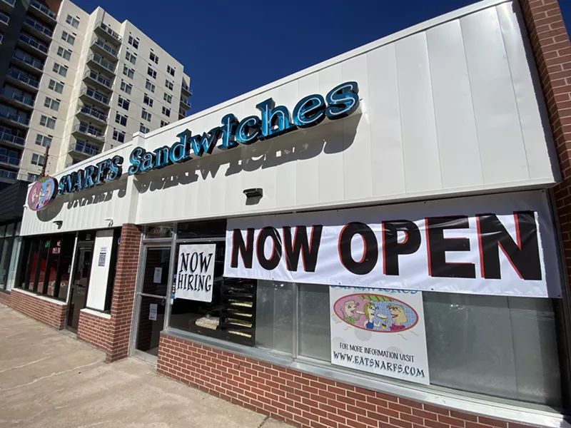 Image: Snarf's Cherry Creek is ow open.