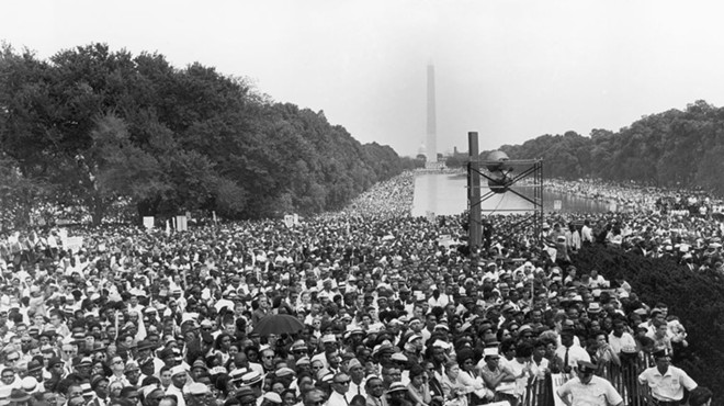 crowd at march on washington
