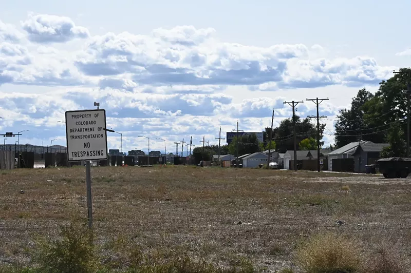 Image: A micro-community will go in the open field at 2301 Santa Fe Drive.