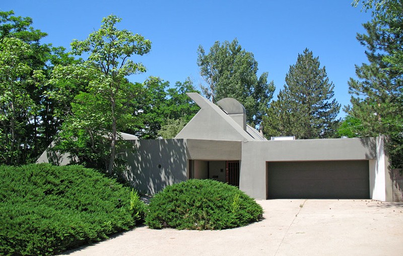 Richard Crowther designed his own house in Cherry Creek North in 1979.