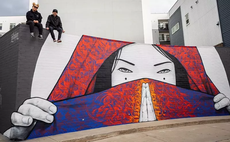 Image: The Best of Denver 2022's Best New Mural was commissioned by the RiNo Art District last year.
