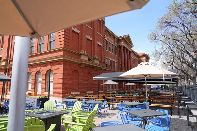 Image: beer garden