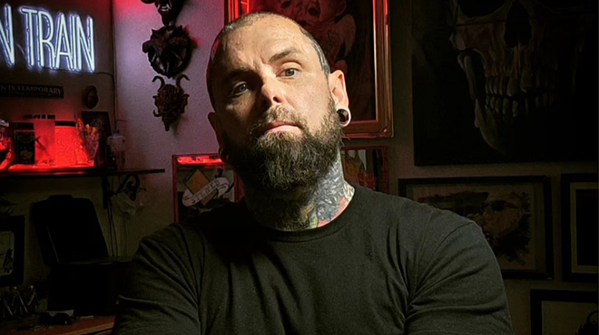 man with tattoos