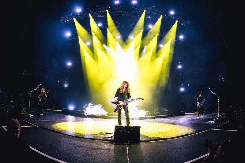 Megadeth is currently on the Destroy All Enemies Tour.