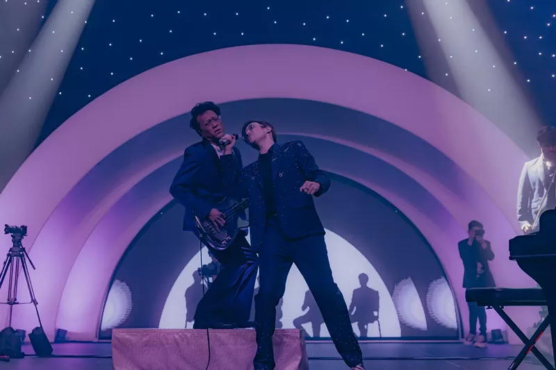 Image: Saint Motel performing in Denver