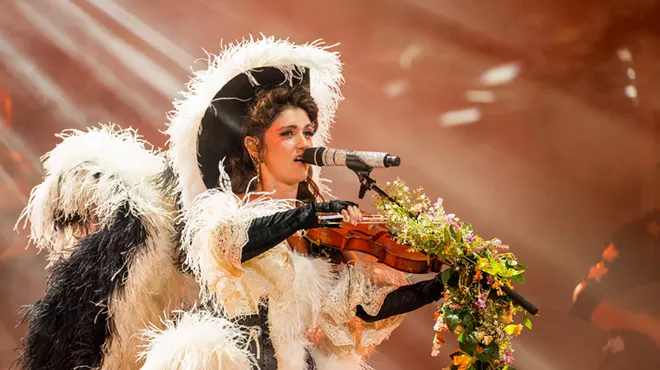 Sierra Ferrell performing at Red Rocks