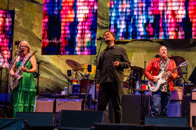 Image: Tedeschi Trucks Band on stage at Red Rocks