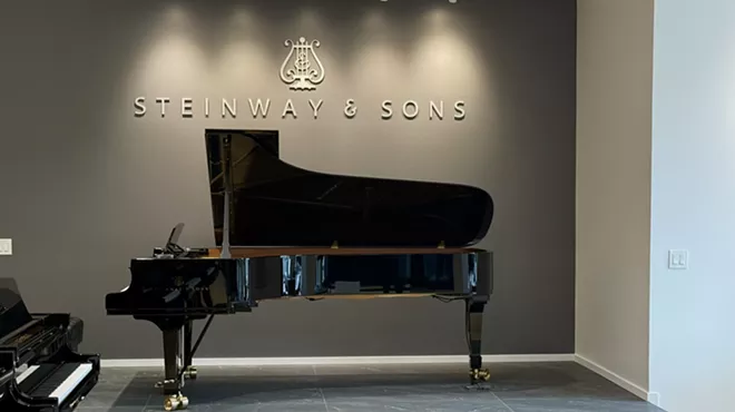 A large grand piano