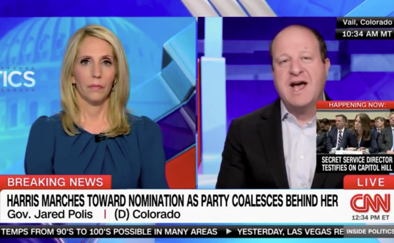 Polis Doubts He'll Be Kamala Harris's Running Mate — Suggests He's Too Bald, Gay and Jewish