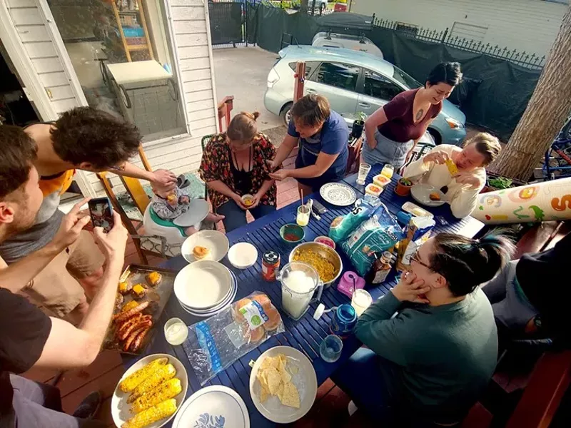 Image: Five unrelated adults can live together in one household...for now.