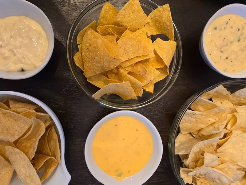 Image: chips and queso