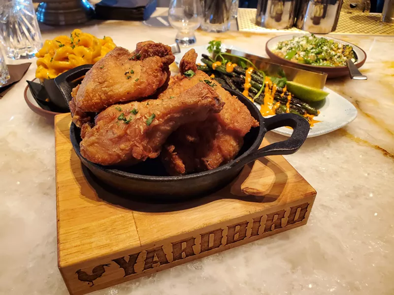 Image: The fried chicken at Yardbird is very good, but there are more affordable options around.