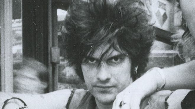 A young Marc Campbell looking menacing