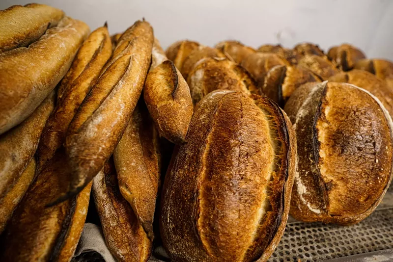 Image: Loaves of artisan bread