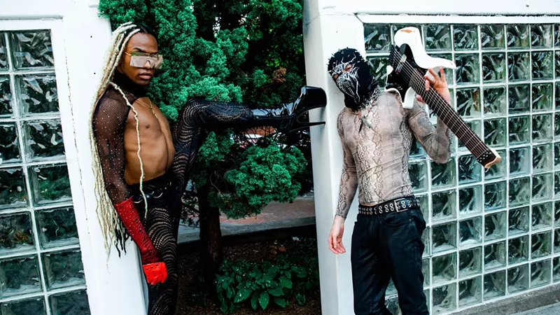 Image: N3ptune and Rusty Steve play the Bluebird Theater on March 31.
