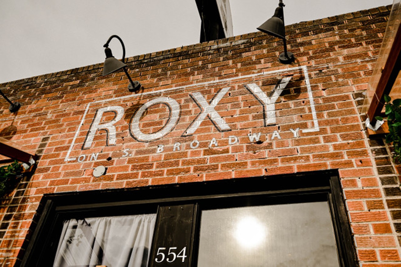 Roxy on Broadway is a music venue as well as a restaurant.