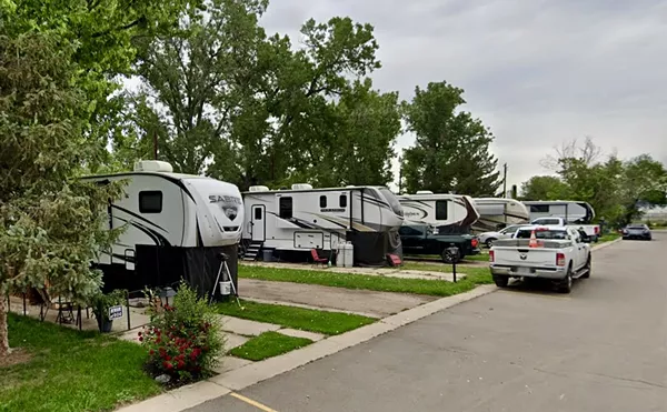 Image: Flying Saucer RV Park Residents Worry Their Housing Is About to Take Off