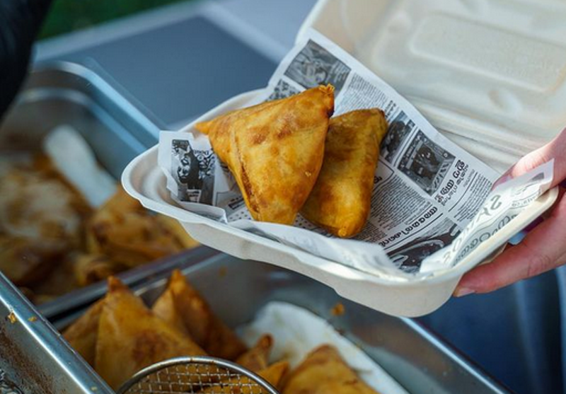Samosa Shop launched as a pop-up in 2020.
