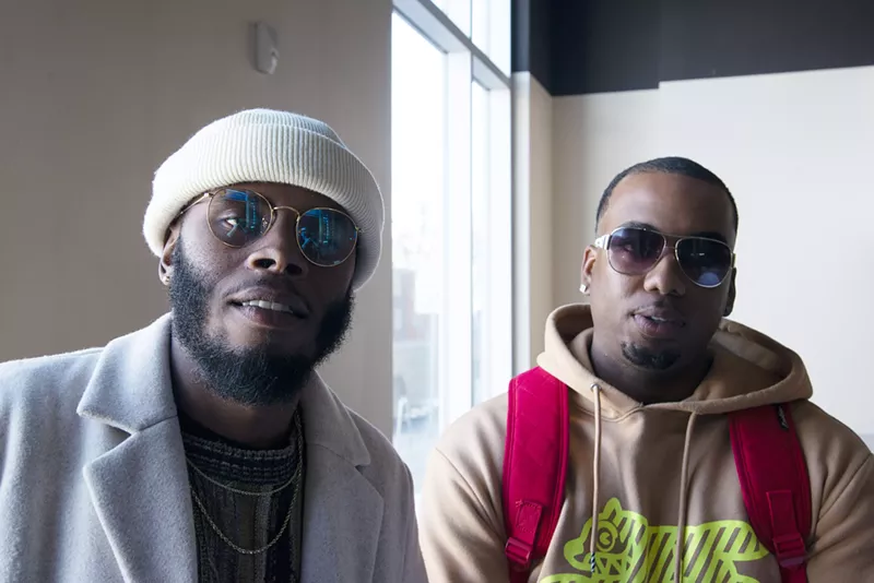 Image: Kierre Dawkins (left) and Khristian Matthews noticed a lack of authentic, Southern barbecue in Denver and decided to do something about it.