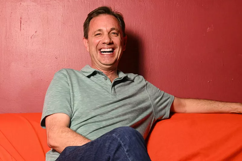 Image: Denver comedian Joe Huisman smiling