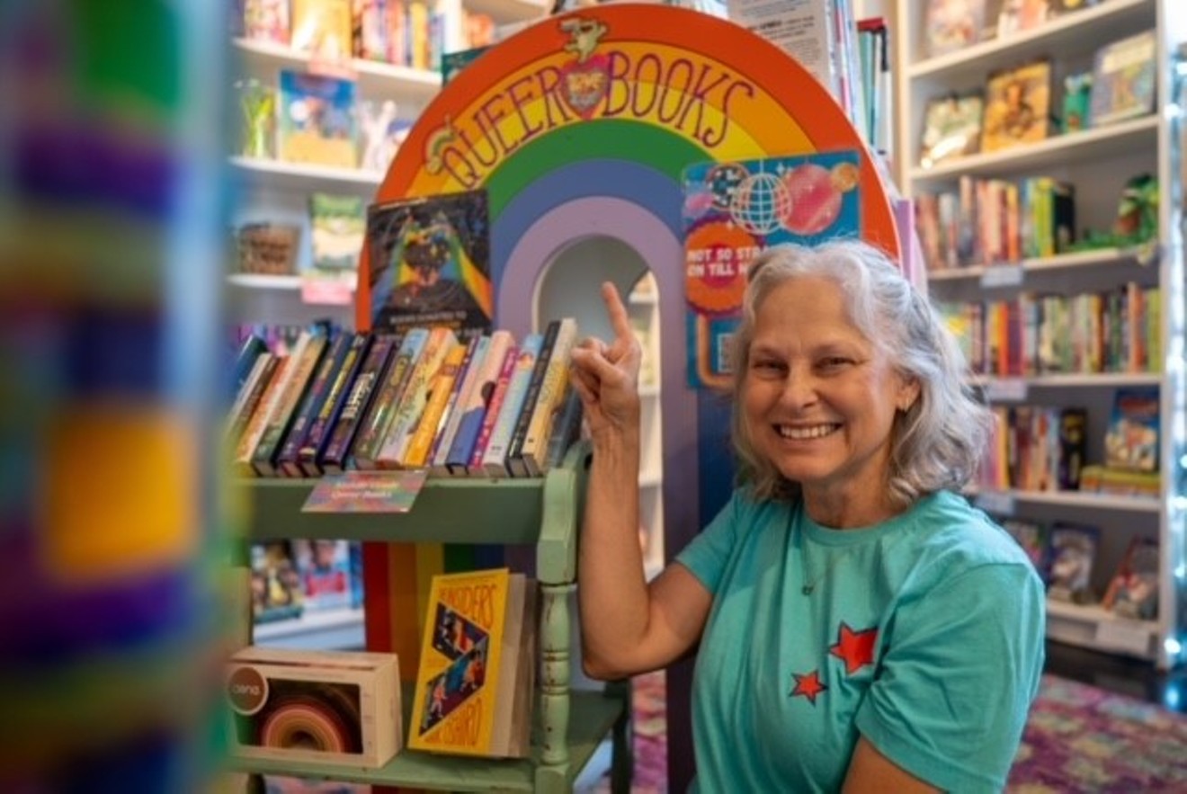 Dea Lavoie in her store Second Star to the Right, a children's toy and book store in Denver.