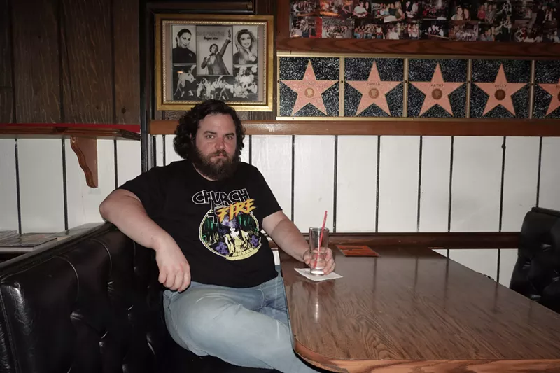 Image: Nathan Lund at PS Lounge during a recent visit to Denver.