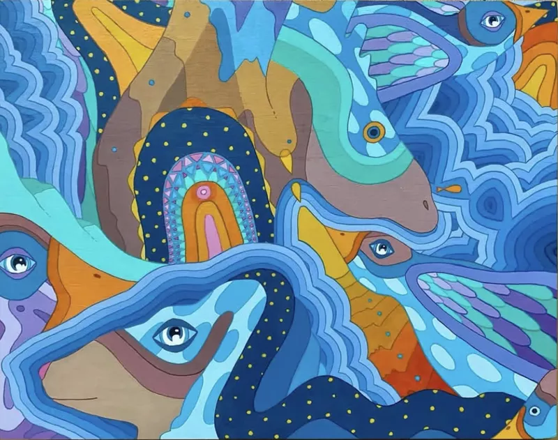 Image: An abstract work of visual art.