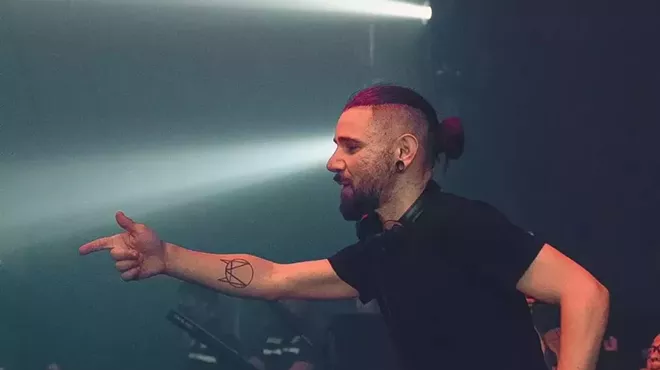 skrillex performing