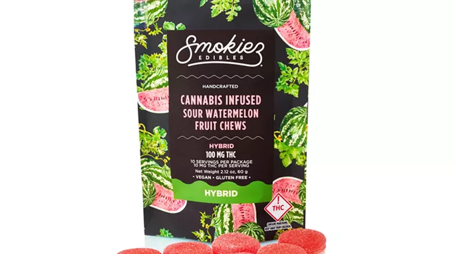 Smokiez watermelon THC gummies