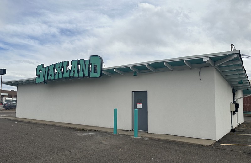 Snaxland's Denver dispensary is now open at 543 Bryant Street.