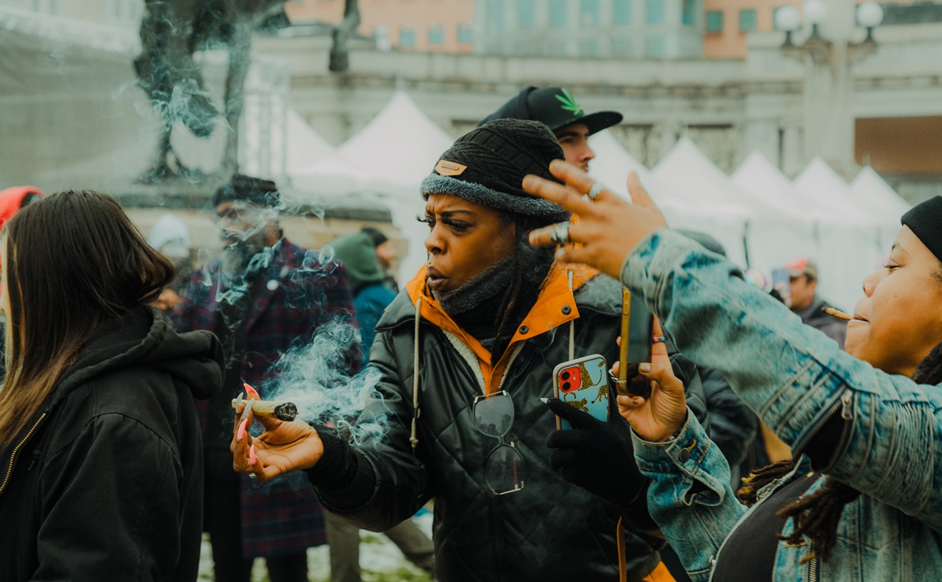 Snow Can't Stop the 420 Festival