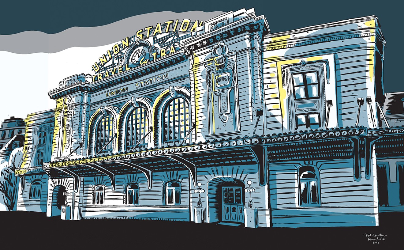 Station Break: All Aboard for a Cartoon History of Denver's Union Station