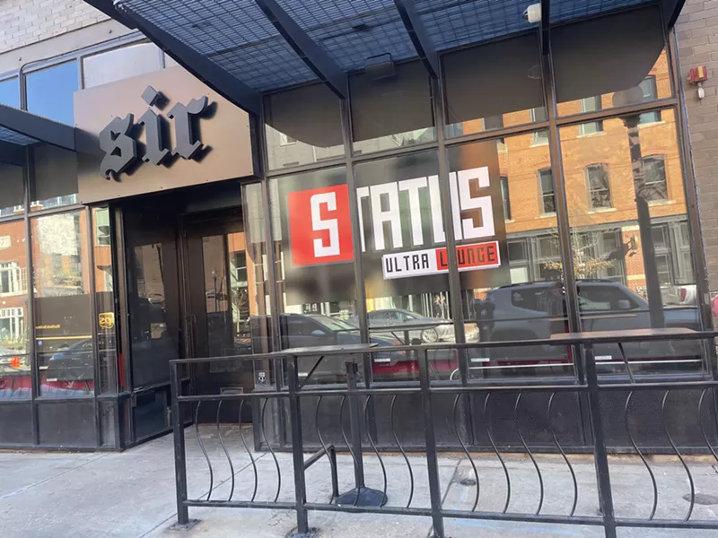 Image: Status Ultra Lounge is in the process of getting formal signage.