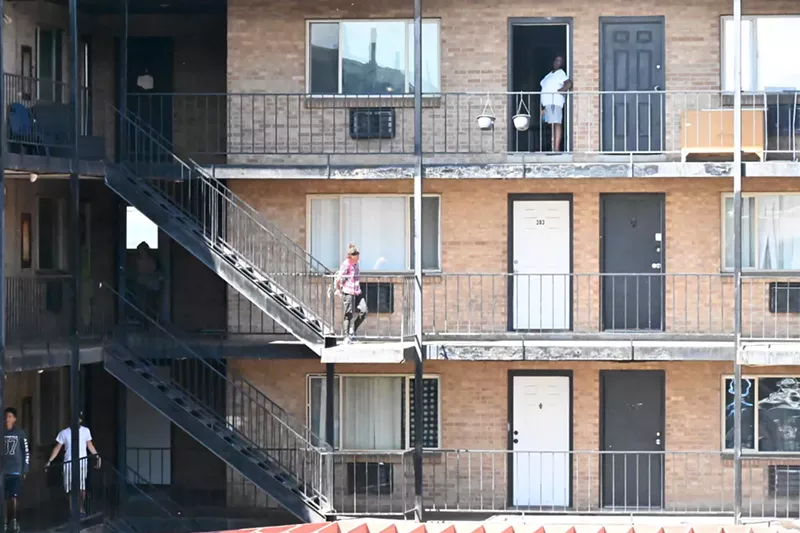 Image: apartment stairs