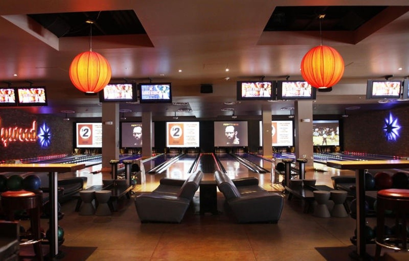 Lucky Strike is a downtown draw.