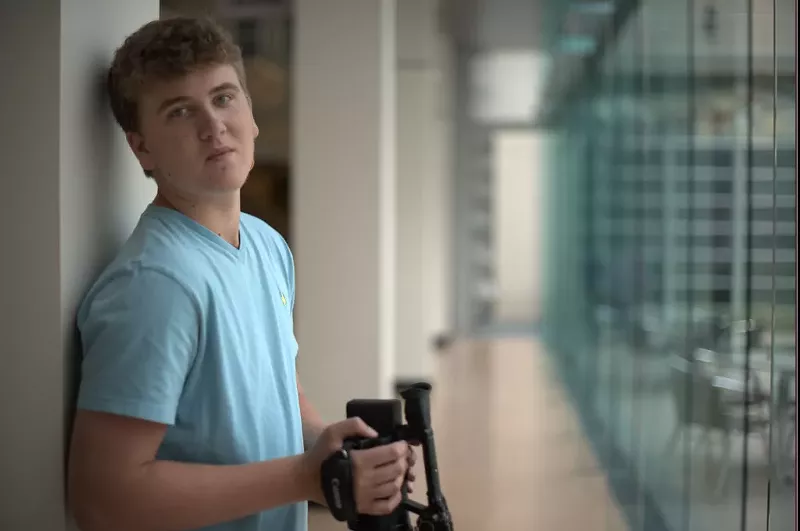 Image: Bailey Francisco of the Youth Documentary Academy.