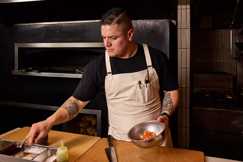 Image: man in an apron