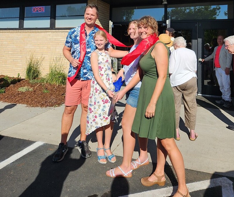 The Broeks celebrate at the reopening of Table Public House.