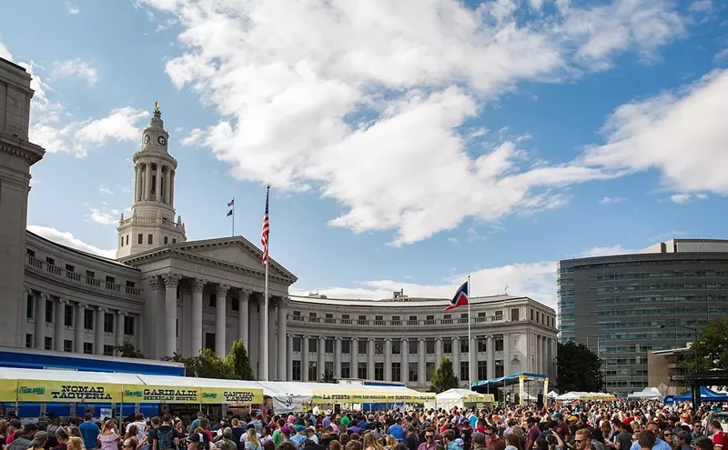 Image: Tacolandia Returns to Civic Center Park Today