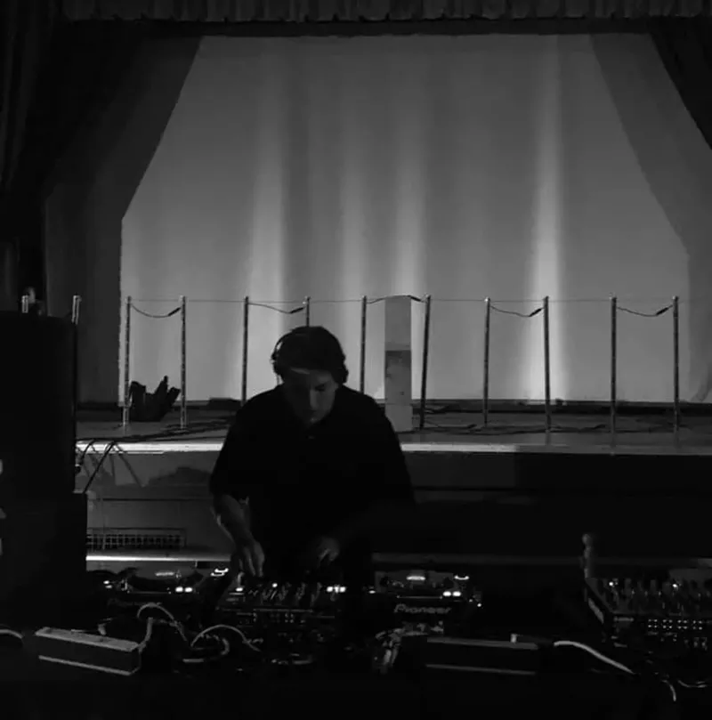 Image: Pablo Vasquez, a Denver techno promoter, moonlights as a techno DJ.