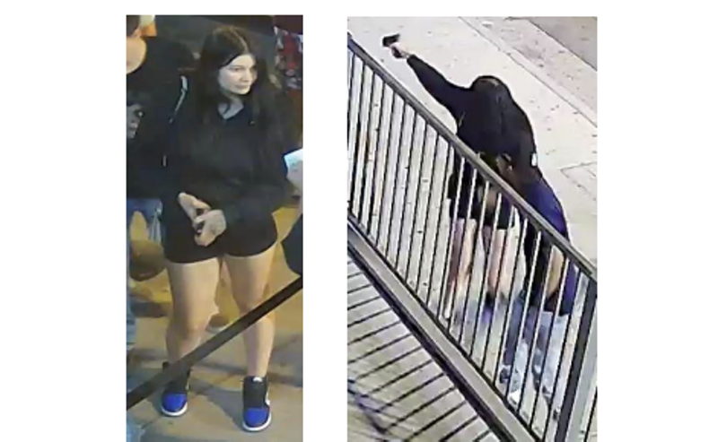 Police issued these photos of Rosenburgh, asking the public to help identify and locate her.