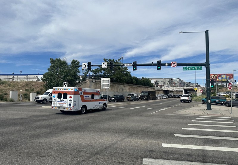 Only one intersection, South Santa Fe Drive and West Alameda Avenue, has made every most dangerous rankings list, from 2017 through 2024