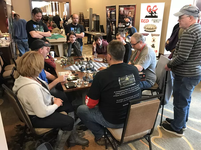 Image: Genghis Con 44 had just about every game you could want to play—including Dead-Man's Chess.